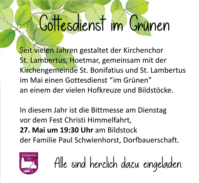 gottesdienst im grünen