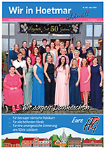 Cover des Magazins 'Wir in Hoetmar'