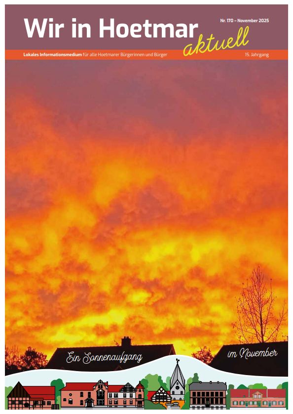 Cover des Magazins 'Wir in Hoetmar'