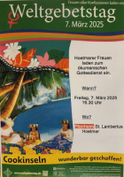 Flyer Weltgebetstag der Frauen