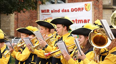 Auch der Fanfarencorps Milte 1959 war in Hoetmar dabei